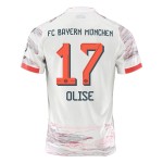 Günstige Fußballtrikots FC Bayern München Olise 17 Auswärtstrikot 2025-26 Kurzarm